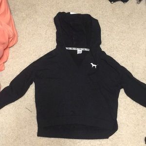 Black Victoria Secret Pink Hoodie
